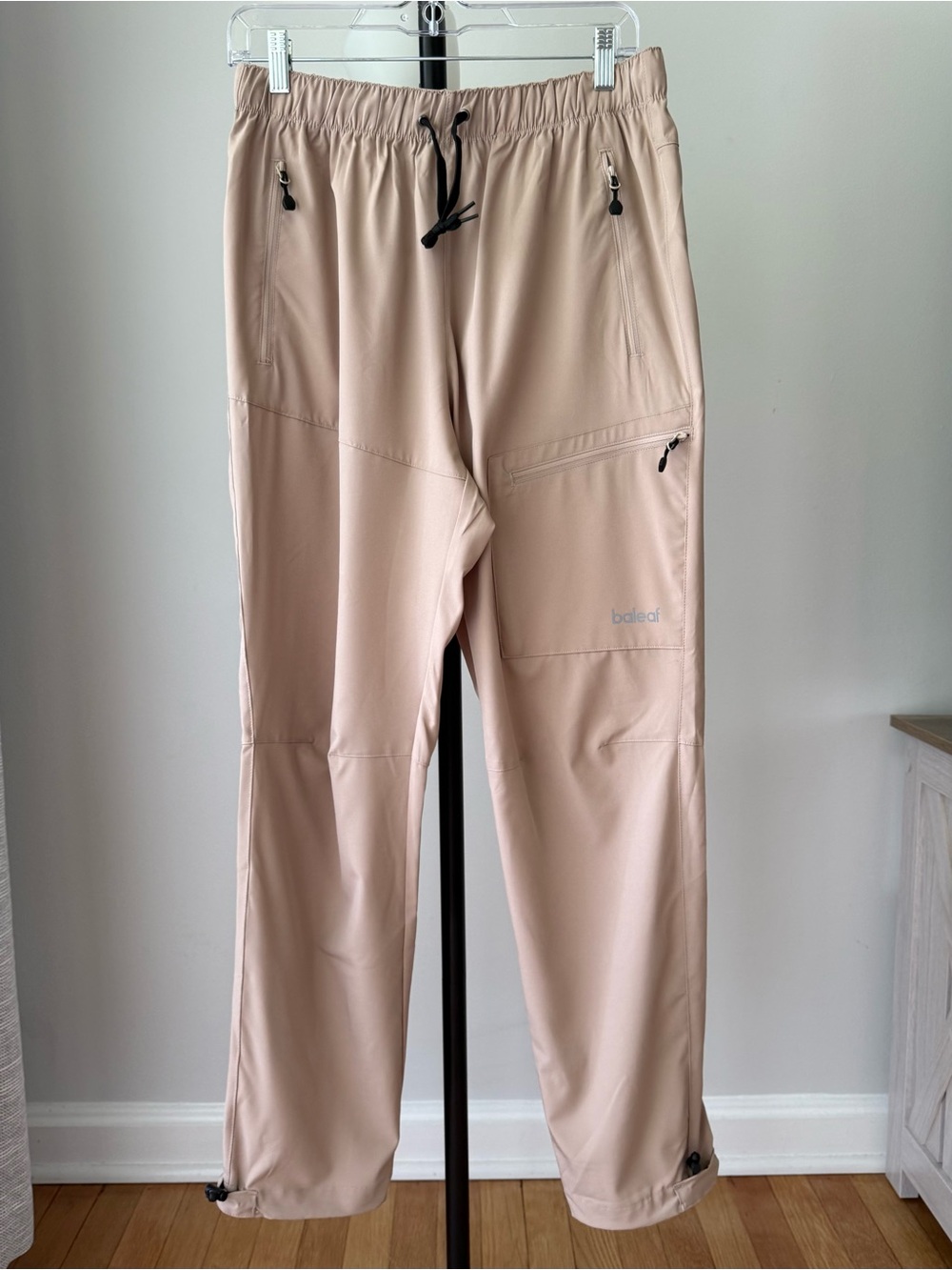 Baleaf Women’s Hiking Pants Size L Beige UPF 50+ Water Resistant NWT